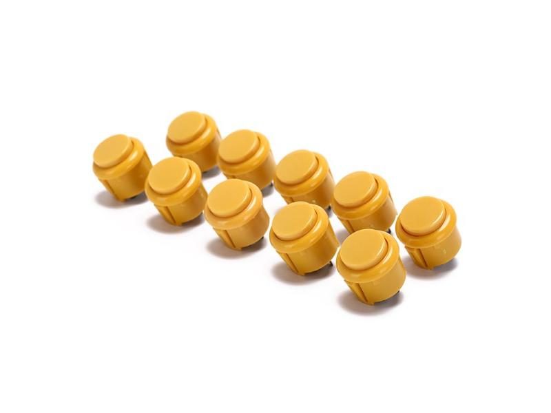 10pcs 24mm Factory Price Arcade Button Round Push Button Built-in Small Micro Carousel 1