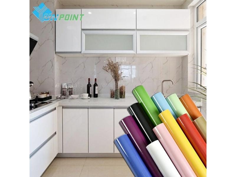 Pearl White DIY Decorative Film PVC Self Adhesive Wall Paper Furniture Carousel 2