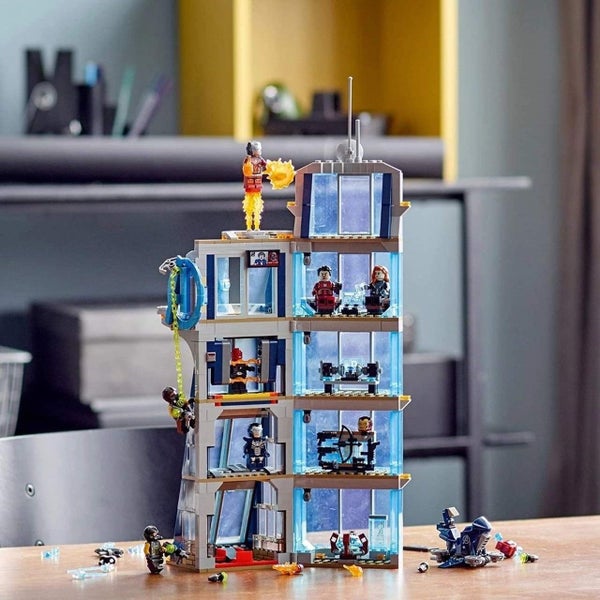 LEGO 76166 Marvel Avengers Tower Battle Set with Iron Man, Black Widow & Red Sku Carousel 2