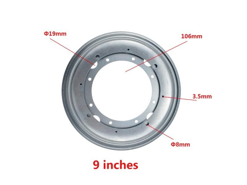 4 Types Heavy Duty Round Galvanized Lazy Susan Turntable Base Hardware Carousel 1