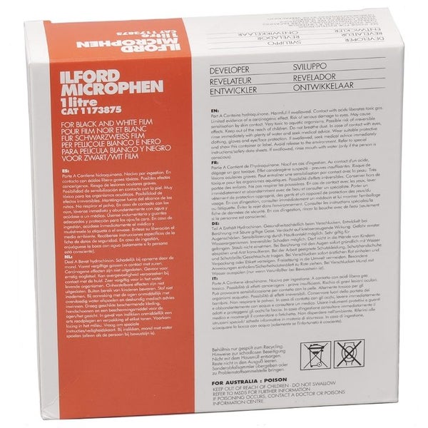 ILFORD MICROPHEN FINE GRAIN FILM DEVELOPER Carousel 1