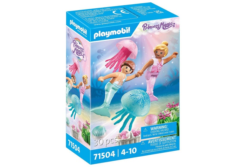 Playmobil Mermaid Children with Jellyfish Carousel 2