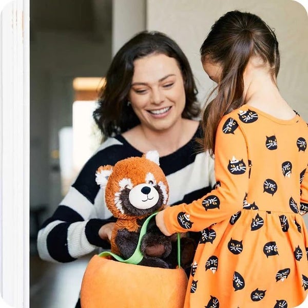 warmies Microwavable & Weighted Stuffed Animals, Red Panda - Heated Stuffed Anim Carousel 2