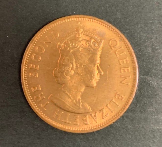 MAURITIUS 1957 5 Cents coin UNC Carousel 2