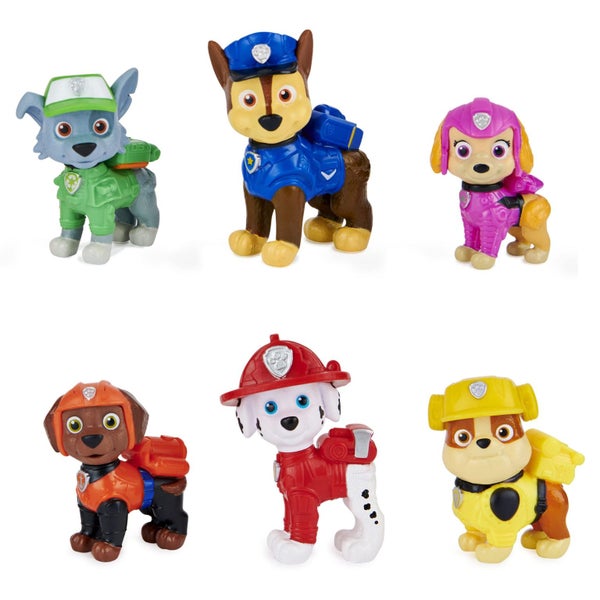 Paw Patrol, Movie Pups Gift Pack with 6 Collectible Toy Figures, Kids Toys for A Carousel 1