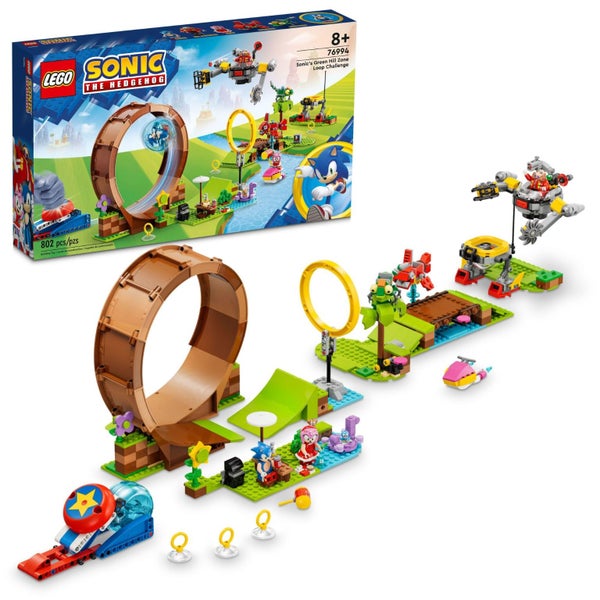 LEGO Sonic The Hedgehog Sonic? Green Hill Zone Loop Challenge Building Toy Set, Carousel 1