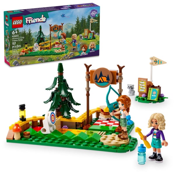 LEGO Friends Adventure Camp Archery Range Toy, Archery Set for Kids with Toy Bow Carousel 1
