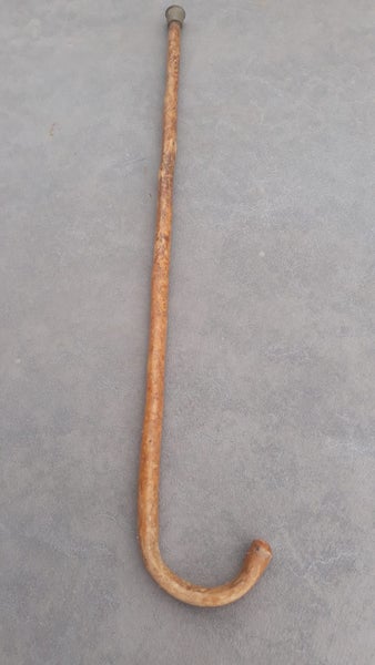 TALL WOODEN WALKING STICK Carousel 1