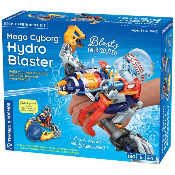 Thames & Kosmos Mega Cyborg Hydro Blaster STEM Experiment Kit, Toy of The Year F Carousel 1