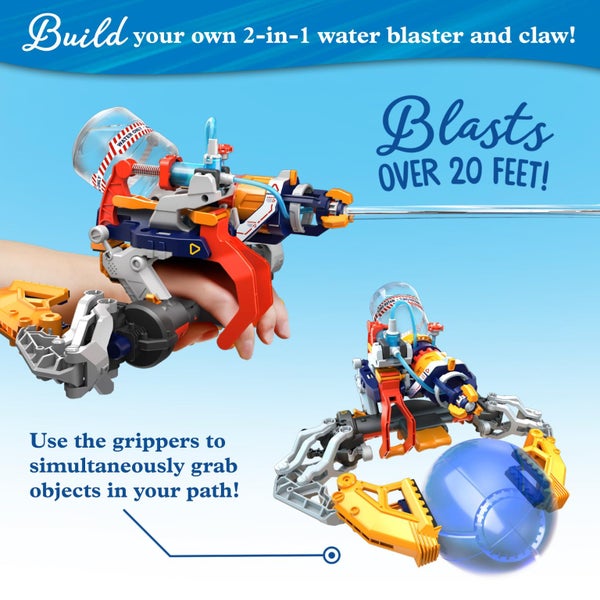 Thames & Kosmos Mega Cyborg Hydro Blaster STEM Experiment Kit, Toy of The Year F Carousel 2