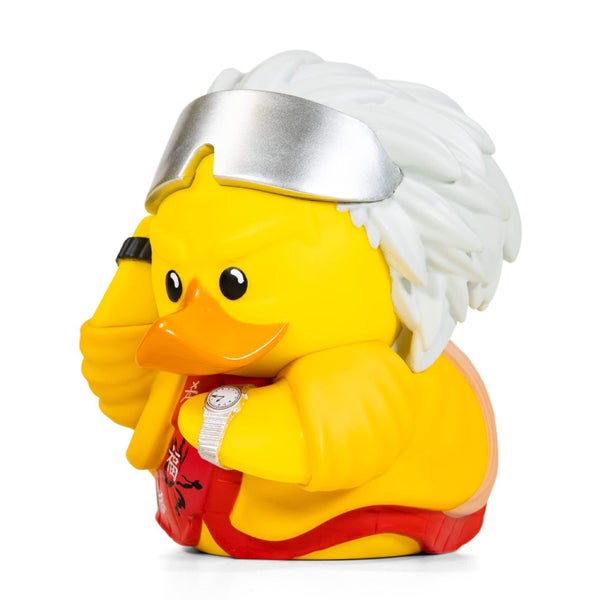 TUBBZ Back to The Future Doc Brown 2015 Collectible Duck Vinyl Figure - Official Carousel 1