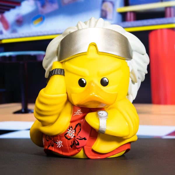TUBBZ Back to The Future Doc Brown 2015 Collectible Duck Vinyl Figure - Official Carousel 2