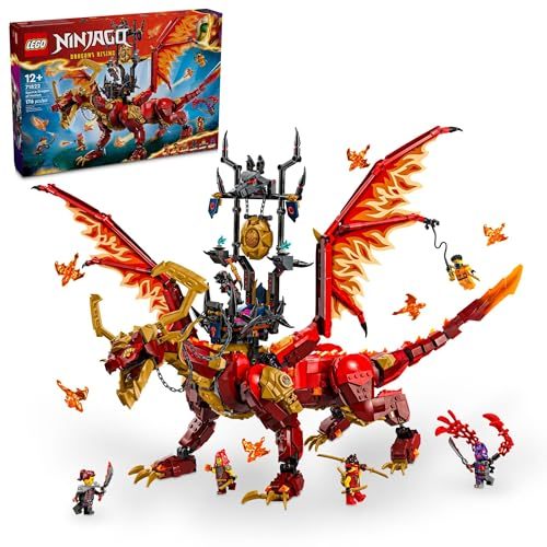 LEGO NINJAGO Source Dragon of Motion Adventure Toy for Kids, Ninja Playset for I Carousel 1
