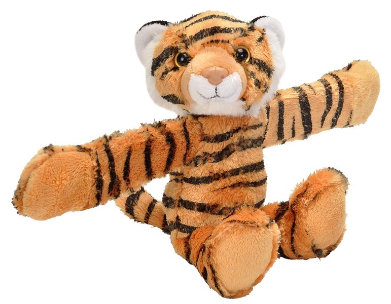 Wild Republic Huggers, Tiger Plush Toy, Slap Bracelet, Stuffed Animal, Kids, 8 i Carousel 1