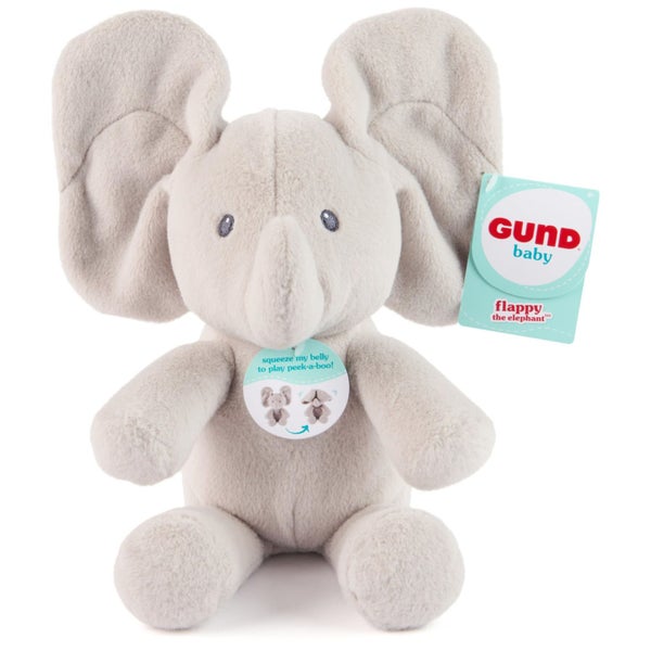 GUND Baby Peek-a-Boo Flappy Elephant Plush, Elephant Stuffed Animal, Baby Toy fo Carousel 1