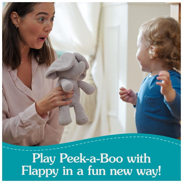 GUND Baby Peek-a-Boo Flappy Elephant Plush, Elephant Stuffed Animal, Baby Toy fo Carousel 2