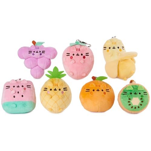 GUND Pusheen Fruit Surprise Plush Series #21 Mystery Unboxing, Multicolor, 3?U Carousel 1