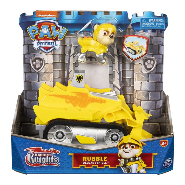Spin Master 6063587 PAW Patrol Rescue Knights Rubble Transforming Toy Car with C Carousel 2
