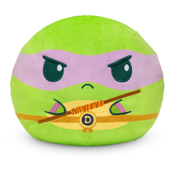 TeeTurtle Teenage Mutant Ninja Turtles 6" Reversible Plushie - Donatello - Cute Carousel 1