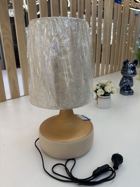 FREE SHIPPING, Ceramic Base With Fabric Lampshade Table Light T110 Carousel 3