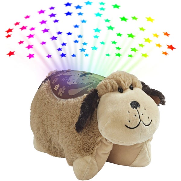 Pillow Pets Signature Snuggly Puppy Sleeptime Lite, 1 Count (Pack of 1), Brown Carousel 1