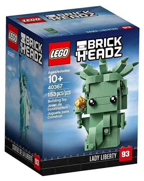 LEGO - 40367 - Brickheadz - Lady Liberty/Statue of Liberty - 93 Carousel 1