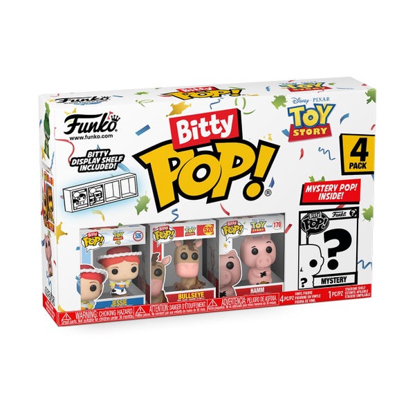Funko Bitty Pop Toy Story - Jessie 4PK - Jessie, Bullseye, Hamm and A Surprise M Carousel 2
