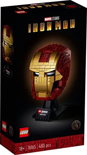 LEGO 76165 Marvel Super Heroes Iron Man Helmet, Collectible for Adults Carousel 1