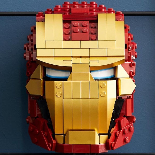 LEGO 76165 Marvel Super Heroes Iron Man Helmet, Collectible for Adults Carousel 3