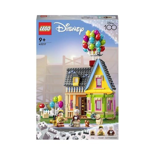 LEGO Disney House from Up Building Kit with Toy House and Minifigures, Comes wit Carousel 1