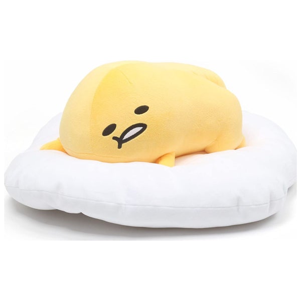 GUND Sanrio Gudetama The Lazy Egg Laying Down Pose Stuffed Animal Plush, 17" Carousel 1