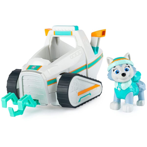 Paw Patrol, Everest? Snow Plow Vehicle with Collectible Figure, for Kids Aged 3 Carousel 1