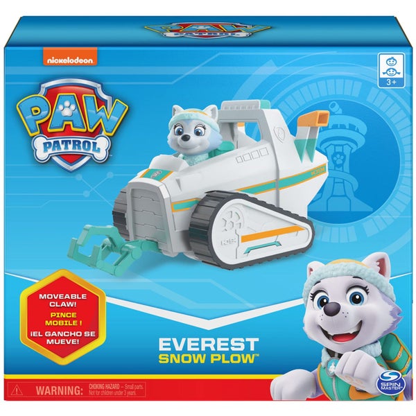 Paw Patrol, Everest? Snow Plow Vehicle with Collectible Figure, for Kids Aged 3 Carousel 2