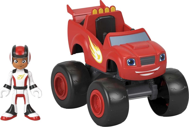 Fisher-Price Blaze and The Monster Machines Toy Truck & Figure Set, Blaze & AJ, Carousel 1
