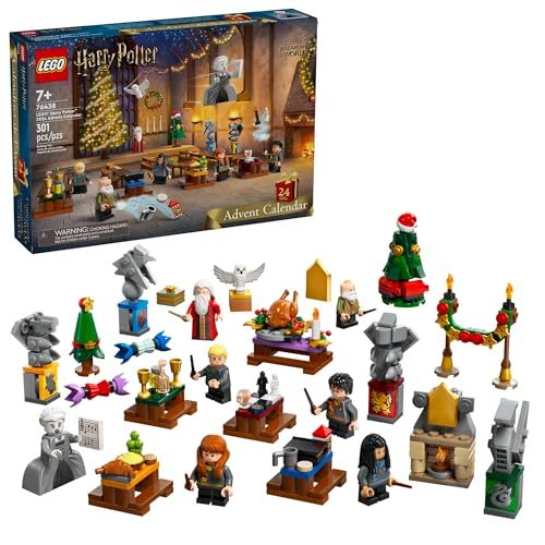 LEGO Harry Potter Advent Calendar 2024 for Kids - Christmas Advent Calendar W/ 1 Carousel 1