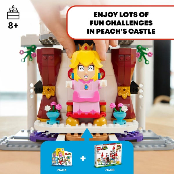 LEGO Super Mario Peach? Castle Expansion Set 71408, Buildable Game Toy, Gifts f Carousel 2