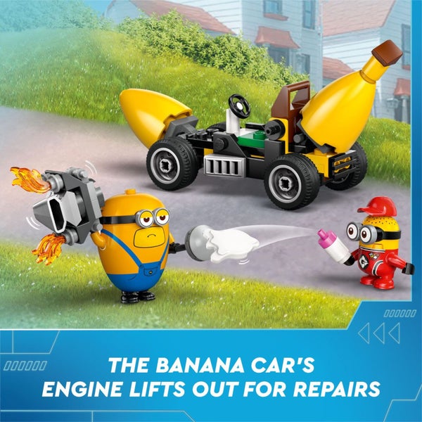 LEGO Despicable Me 4 Minions and The Banana Car Playset to Despicable Me 4, Kids Carousel 3