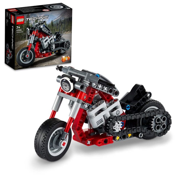 LEGO Technic Motorcycle 42132 Model Building Kit; Give Kids a Treat with This Mo Carousel 2