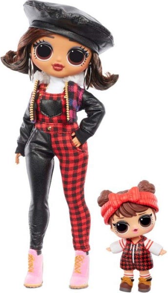 L.O.L. Surprise! OMG Winter Chill Camp Cutie Fashion Doll & Sister Babe in the W Carousel 1