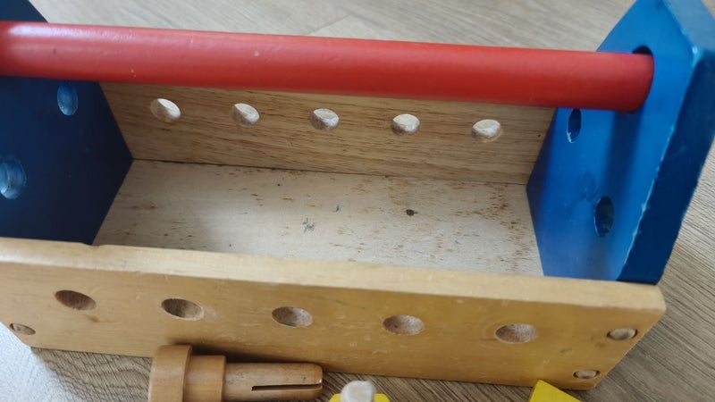 kids wooden tool set Carousel 2