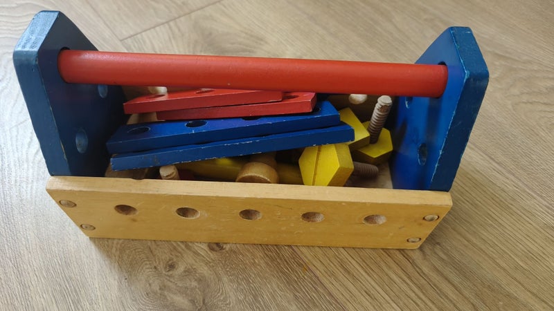 kids wooden tool set Carousel 4
