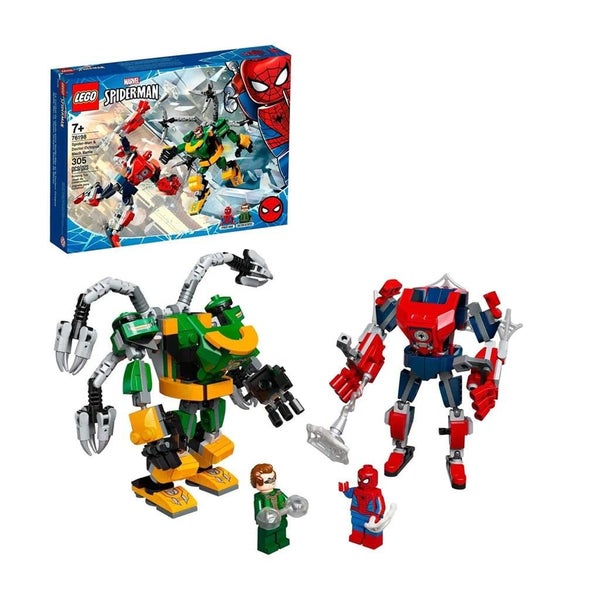 LEGO Marvel Spider-Man: Spider-Man & Doctor Octopus Mech Battle 76198 Building T Carousel 2