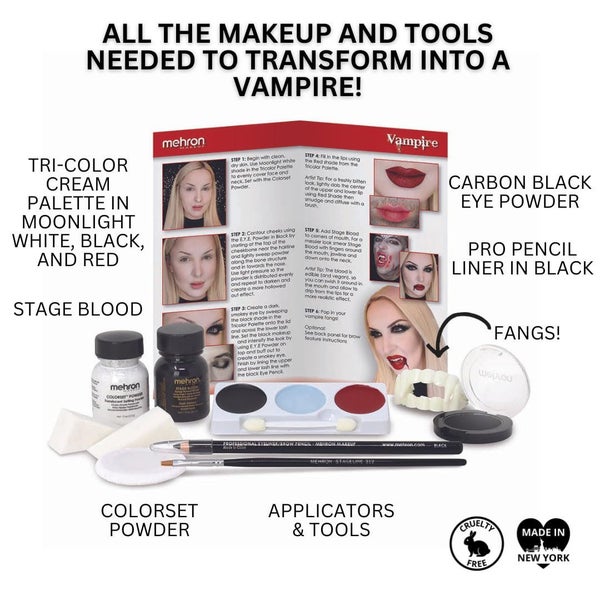 Mehron Makeup Premium Character Kits| Makeup Kits for Halloween & Cosplay| Made Carousel 2