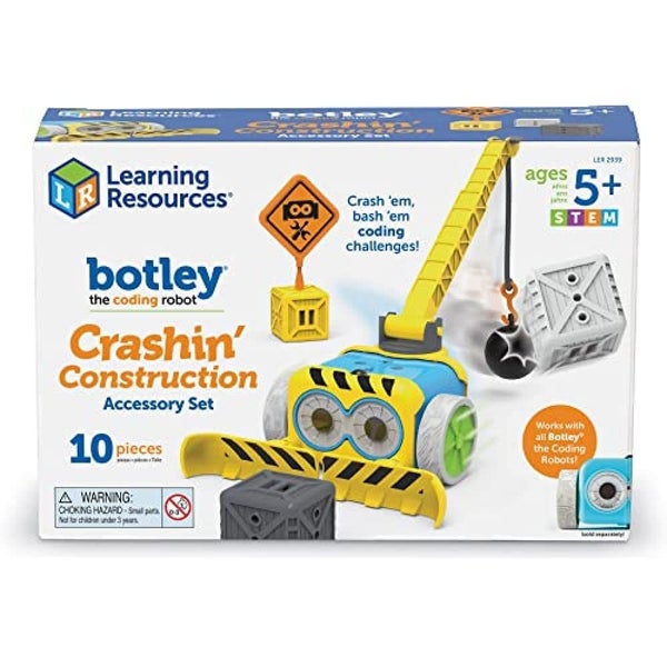 Learning Resources Botley Crashin' Construction Challenge, Accessory Set, Kids C Carousel 1