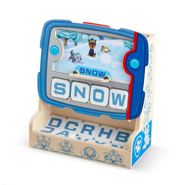Melissa & Doug PAW Patrol Wooden See & Spell Pup Pad Game - FSC Certified Carousel 1