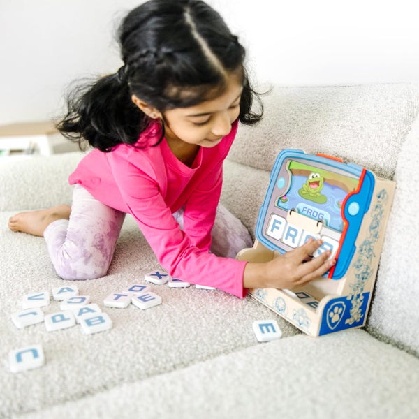 Melissa & Doug PAW Patrol Wooden See & Spell Pup Pad Game - FSC Certified Carousel 2