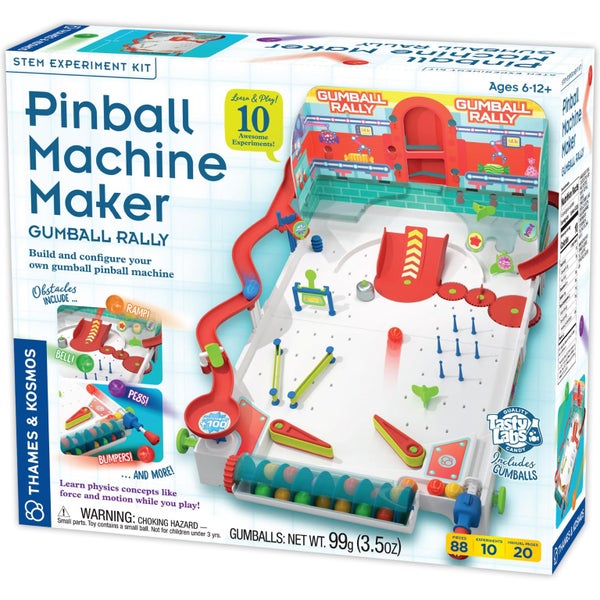 Thames & Kosmos Pinball Machine Maker STEM Experiment Kit Toy of the Year Finali Carousel 1