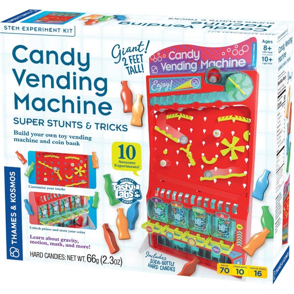 Thames & Kosmos 2-ft Tall Candy Vending Machine STEM Kit | Build Toy Vending Mac Carousel 1