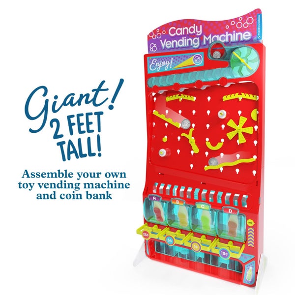 Thames & Kosmos 2-ft Tall Candy Vending Machine STEM Kit | Build Toy Vending Mac Carousel 2