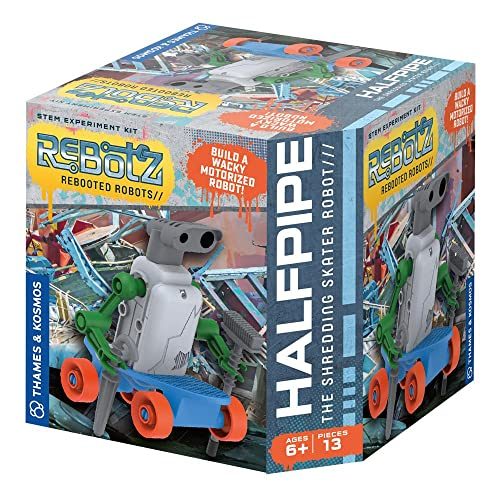 Thames & Kosmos ReBotz: Halfpipe - The Shredding Skater Robot | Build a Wacky Mo Carousel 1